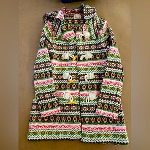 Sparrow Hooded Sweater Coat